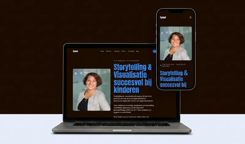 KidsCore website preview-concept gemaakt door Click2Clients